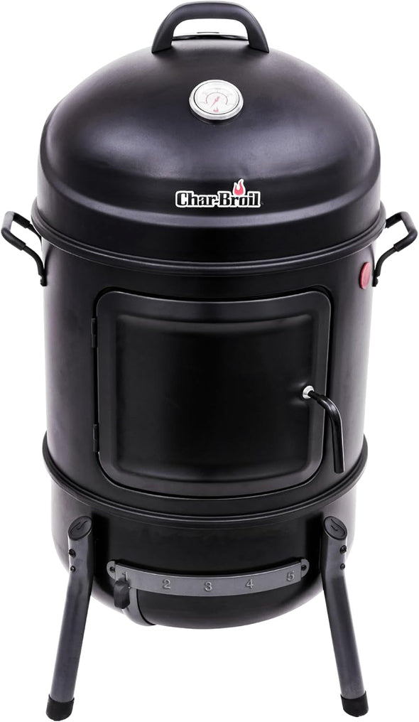 ® 20" Bullet Charcoal Smoker, Black - 18202076