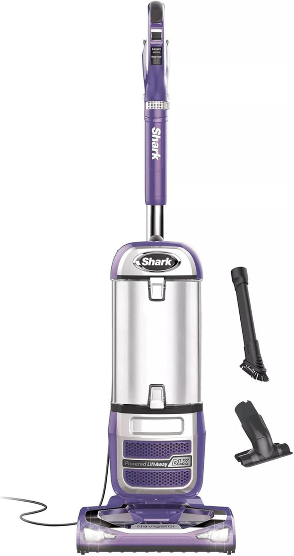 NV586 Powerful Suction Navigator Powered Lift-Away Upright Vacuum for Floor Cleaning Hardwood Tile Carpet Multi-Surface Pets (Renewed)