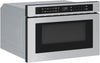 24 Inch Built in Drawer Microwave Oven under Cabinet - under Counter Pull Out Microwave Drawer 1.2 Cu Ft