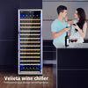 24 Inch Wine Cooler Refrigerator, 179 Bottles Professional Wine Cellars with Powerful Compressor,Quiet Operation and Elegant Design for the Wine Lovers