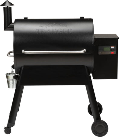 Grills Pro 780 Electric Wood Pellet Grill and Smoker, Black, 780 Square Inches Cook Area, 500 Degree Max Temperature, Meat Probe, 6 in 1 BBQ Grill with Wifi and App Connectivity