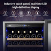 24 Inch Wine Cooler Refrigerator, 179 Bottles Professional Wine Cellars with Powerful Compressor,Quiet Operation and Elegant Design for the Wine Lovers