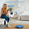 Robot Vacuum and Mop Combo, 2 in 1 Mopping Robot Vacuum Cleaner Compatible with Wifi/App, Robotic Vacuum up to 2300Pa Suction, Self-Charging, Slim, Ideal for Hard Floor, Pet Hair, Low Pile Carpet