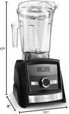 A3300 Ascent Series Smart Blender, Professional-Grade, 64 Oz. Low-Profile Container, Black