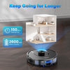 Robot Vacuum and Mop with Self-Empty Base, Home Mapping, 60-Day Capacity, for Homes with Pets Hair, Carpet & Hard Floors