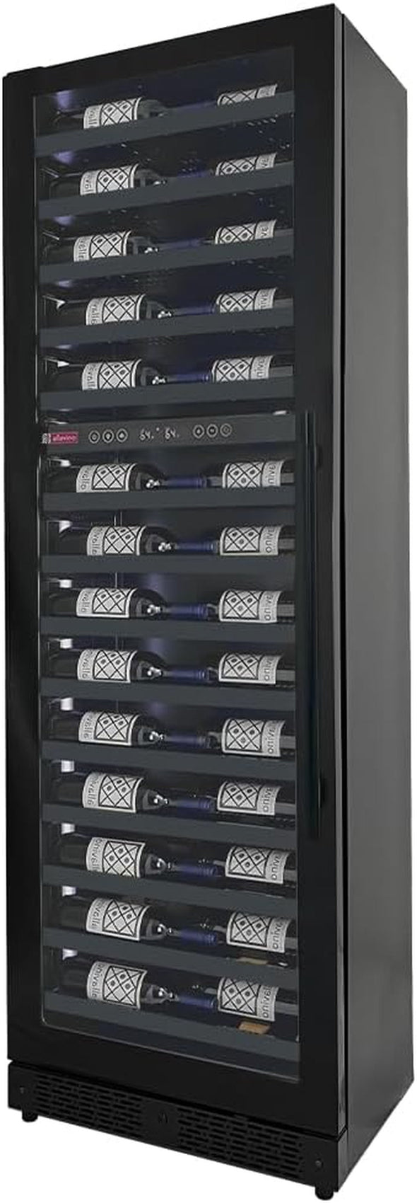 VSW6771D-2BL Wine Refrigerator, 2 Zone, Left Hinge