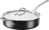 '- Nanobond Collection - Titanium Stainless Steel 3.5-Quart Sauté Pan with Lid - Toxin, PFAS, & Chemical Free Clean Cookware, Induction Cooktop Compatible