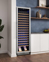 Wine Fridge 24 Inch, 174 Bottles Large Wine Cooler Refrigerator, Built-In or Freestanding Installation