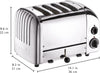 Classic Newgen Toaster, 4-Slice, Chrome